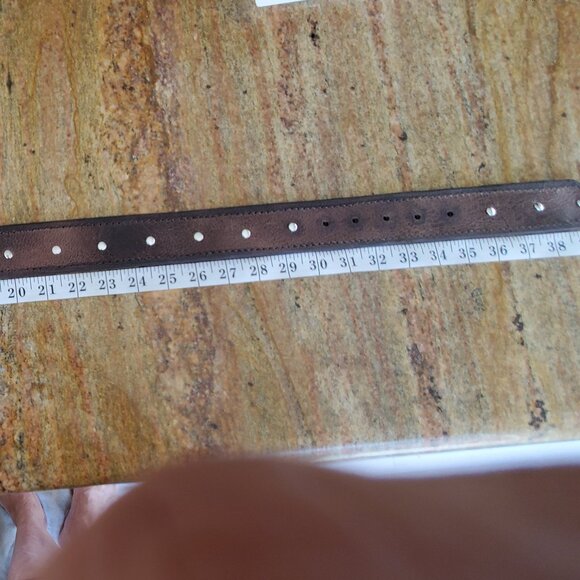 Brand New - 100% whole grain leather belt - built for denim styled for Freedom. main image 5